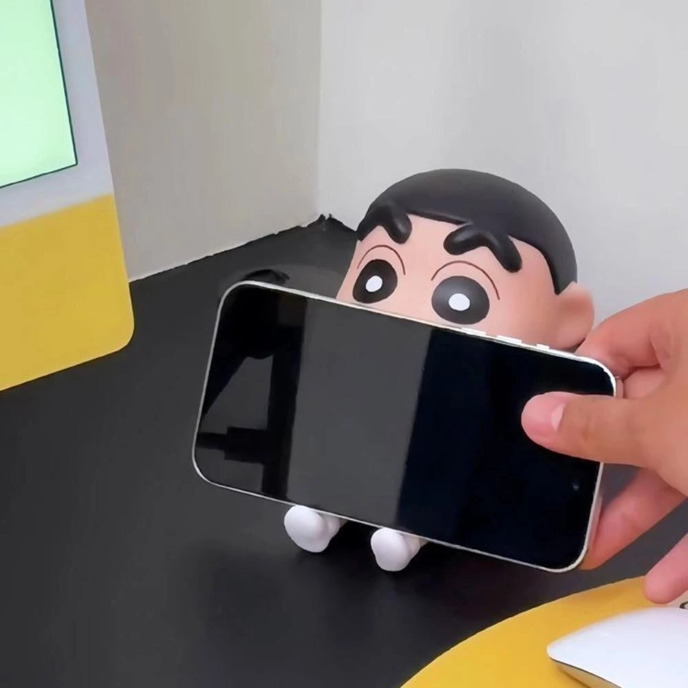 ที่วางสมาร์ทโฟนแบบพกพาตกแต่งโต๊ะ PVC รองรับวงเล็บโทรศัพท์มือถือเดสก์ท็อป thumbnail 10