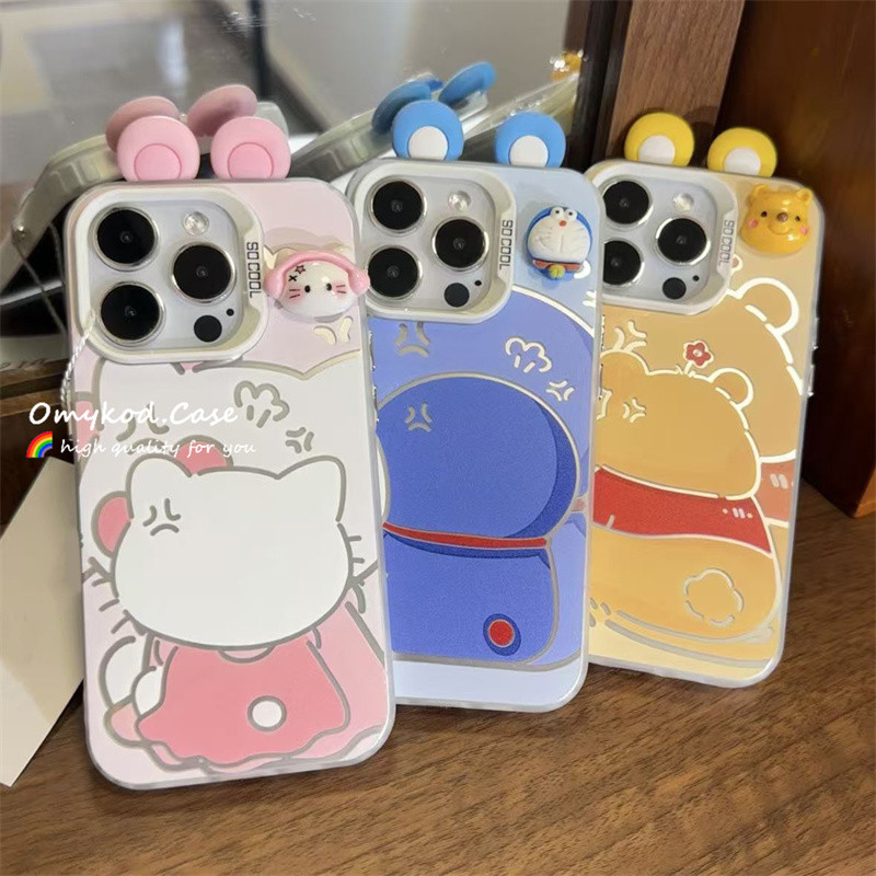 🌈3D Doll🏆สําหรับredmi 13C 12C 10C A3 A1 10 12 9A 9C K60 redmi note 13 12 11 11s 10 10 10s 9 8 Pro 4G