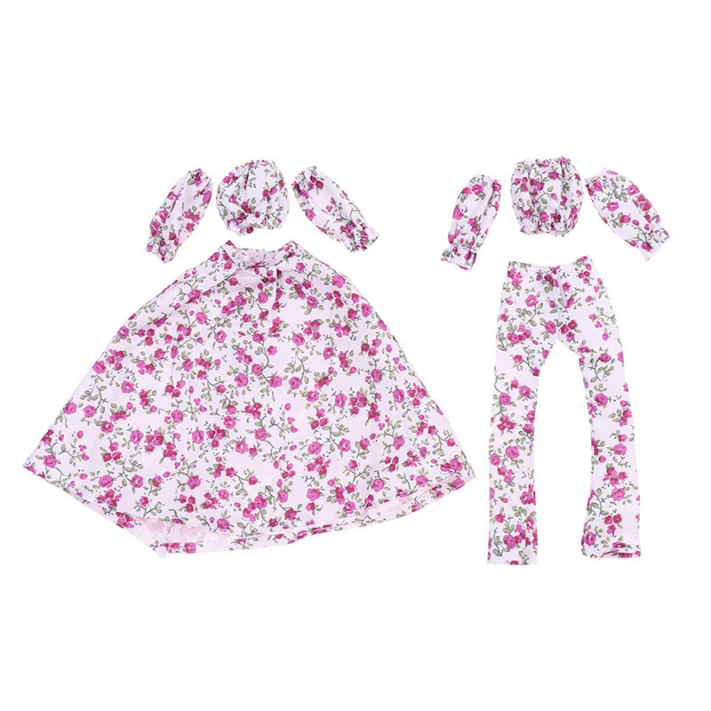 1Set 30cm Doll Outfits Fashion Dress For Doll Clothes Party Doll Casual Clothing Skirt Toys Girl Gif