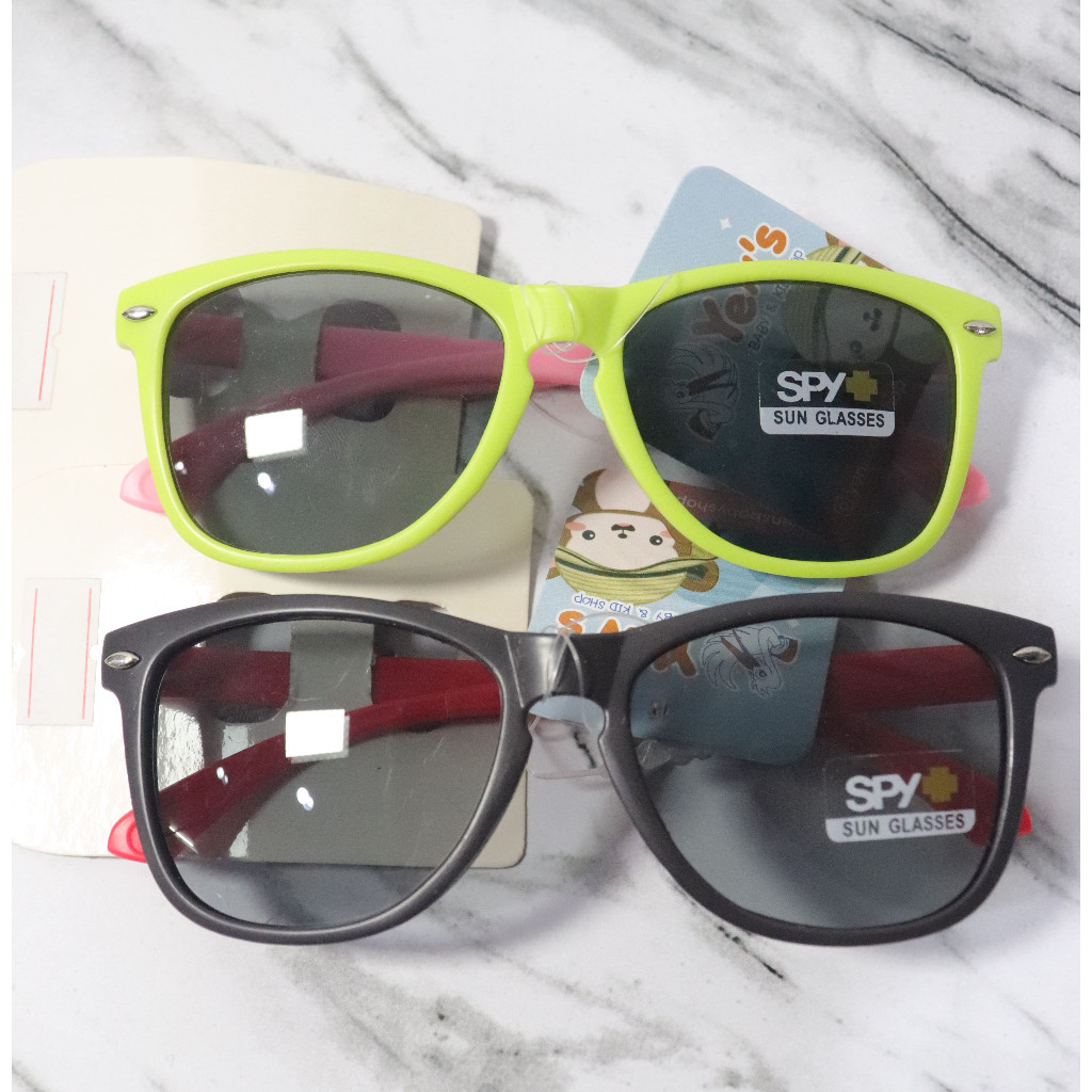 แว่น Spy sun / แว่นเหลี่ยมเด็ก p078