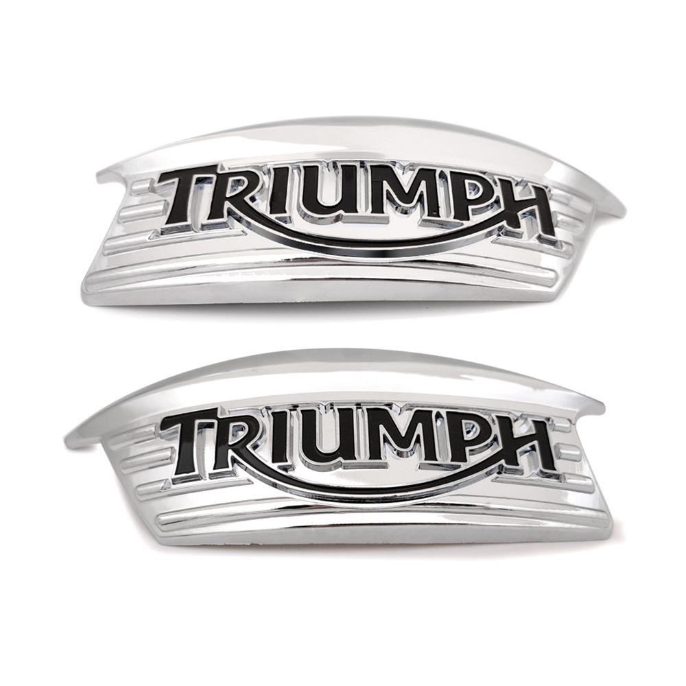 สติกเกอร์ด้านข้างถังน้ํามันเชื้อเพลิงเหมาะสําหรับ Triumph สติกเกอร์ตกแต่งด้านข้างถังน้ํามันเชื้อเพลิงรถจักรยานยนต์ - รูปที่ 5