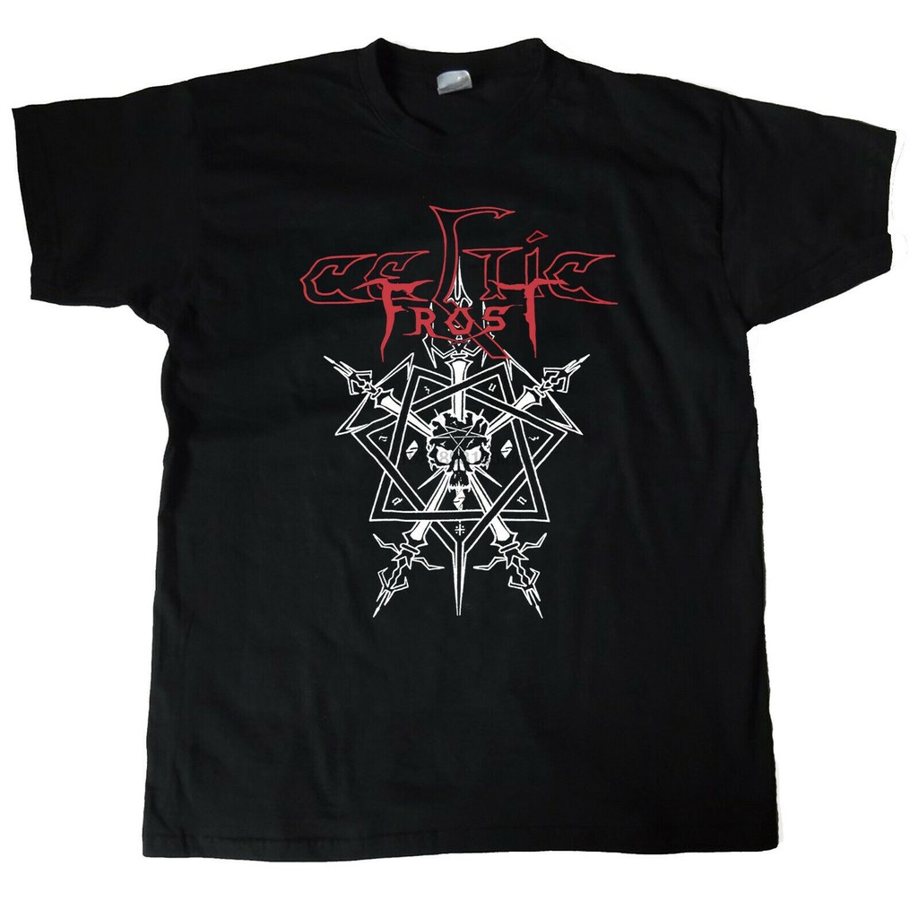 Celtics Frost Morbid Tales 1984 เสื้อยืดปกอัลบั้ม