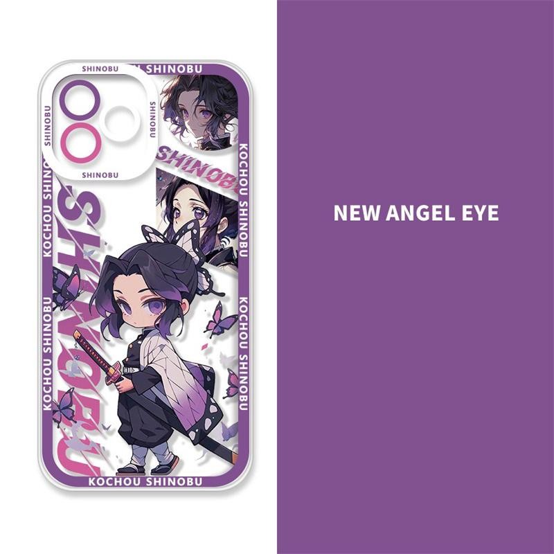 SAMSUNG เคสโทรศัพท์สําหรับsamsung Galaxy A55 A35 A54 A14 A34 M54 5G S24 Ultra Plusกรณีน่ารักอะนิเมะDemon Slayer Kamado Nezuko Tanjirou Zenitsu Inosuke Tokitou Muichirou