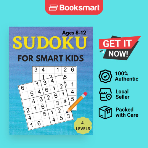 หนังสือ The Sudoku For Smart Kids - หนังสือปกอ่อน - อังกฤษ - 9788775777723