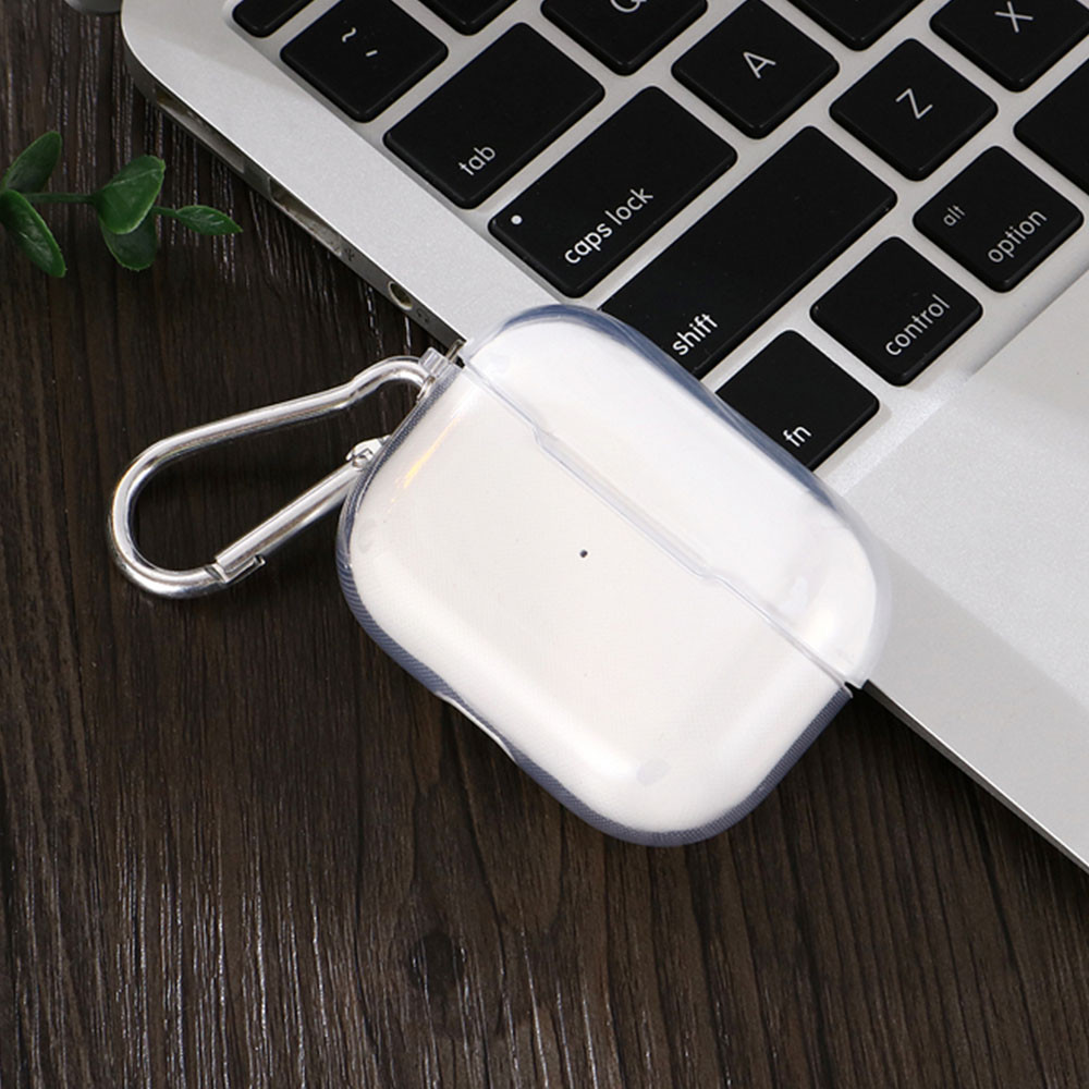 กรณีสําหรับ AirPods 4 2024 โปร่งใสใสหูฟังสําหรับ Apple AirPods 4th Generation Pro 2 3 ชุดหูฟังนุ่มพร้อมตะขอ