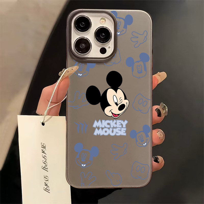 เคส ไอโฟน For iPhone 13 14 15 สากล เคสโทรศัพท์มือถืออะคริลิคใส บลูมิกกี้11 12 ProMax 7 8Plus X XSMax XR กันกระแทก ส่งจาก