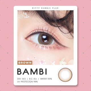 คอนแทคเลนส์[กลาง] Bambi Brown / Gray / Hazel (Kitty Kawaii) ☁️ มี อย.ไทย