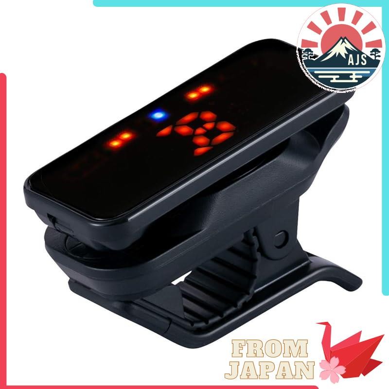 KORG Guitar/Bass Clip Tuner Pitchclip 2+ PC-2+ Lightweight 18 Hours Continuous Operation Angle Adjus