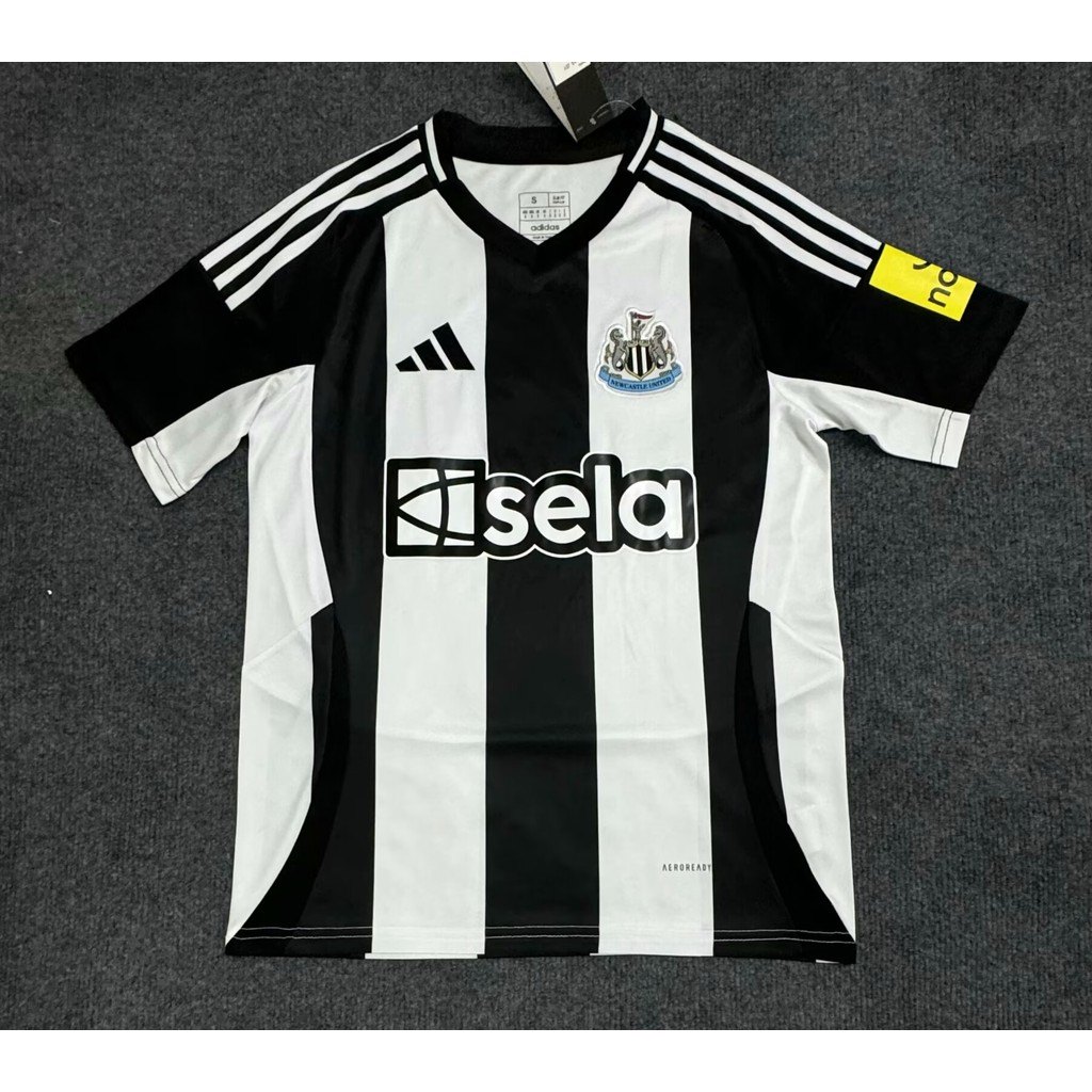 2425 Newcastle home S-4XL เสื้อกีฬาฟุตบอล เสื้อแข่งเวอร์ชั่นพัดลมคุณภาพสูง