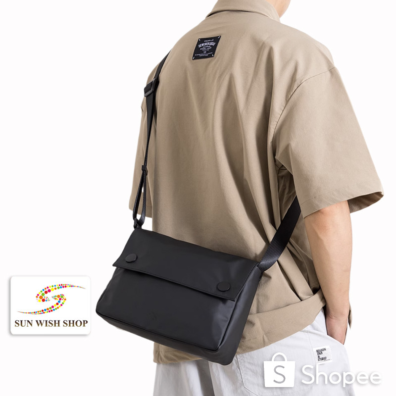 Sunwish-srort- No.Ma07 Fashion Nylon Men Sling Bag Outdoor Sports Messenger Bag
