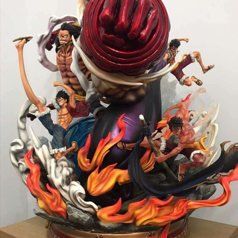 ตัวละครวันพีซ eneru ประตูใหม่ luffy Zorro kohza กระเป๋านำโชครูปกล่องลึกลับรูปสำนักงานตกแต่งรูปปั้น