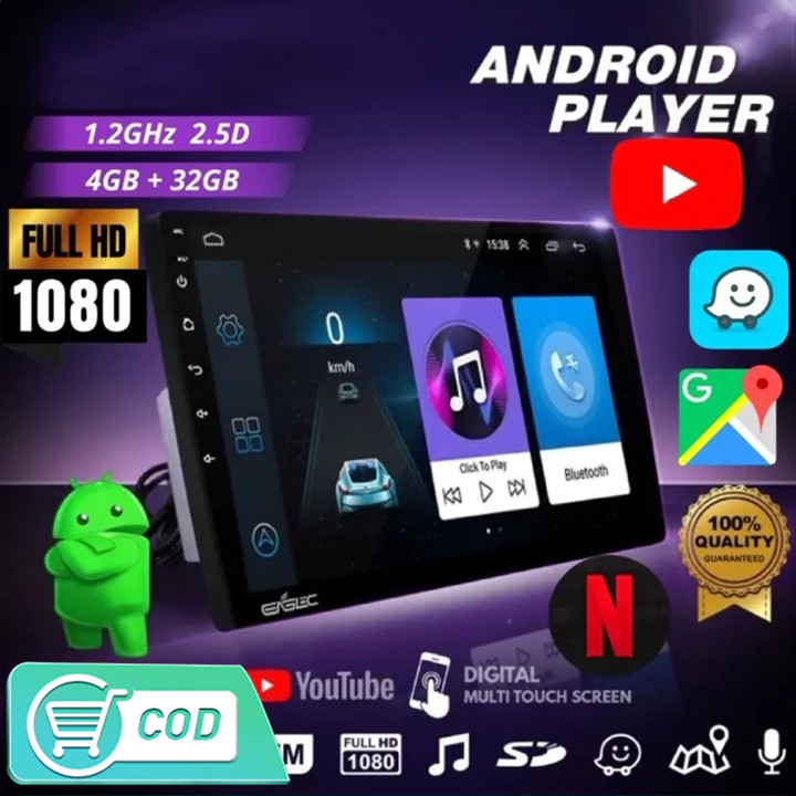 ระบบทำความเย็น จอแอนดรอยด์ 7 นิ้ว 9 นิ้ว 10 นิ้ว Androidแท้ บลูทูธ ไวไฟ RAM 4GB จอ android รถยนต์ จอแอนดรอยติดรถยนต์