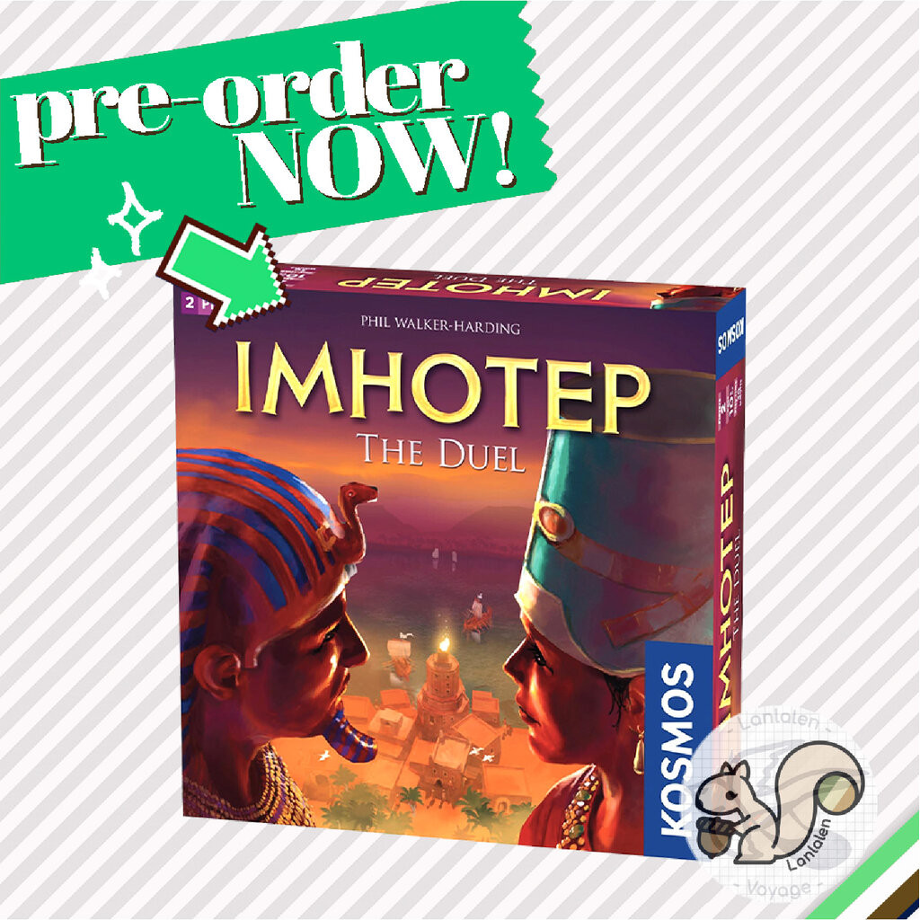 Imhotep: The Duel Board Game บอร์ดเกม [Pre-Order]