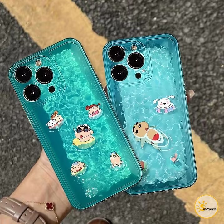 เคสนิ่มใสลายเครยอนชินจังสำหรับว่ายน้ำเข้ากันได้กับ OPPO A58 A38 A17 A15 A33 A5s A15s A7 A18 A12 A54 A16 A53 A9 A57 A78 ราคา ถูกที่สุด ดีลบีเคเค แกลเลอรีภาพที่ 7