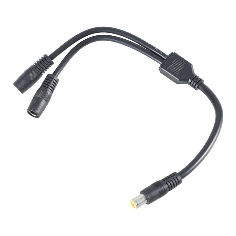 XY DC7909 Y Splitter Adapter Cable 7 9x5 5mm 7 9mmx0 9mm 1 ชาย 2 หญิงสายไฟสําหรับสถานีจ่ายไฟ