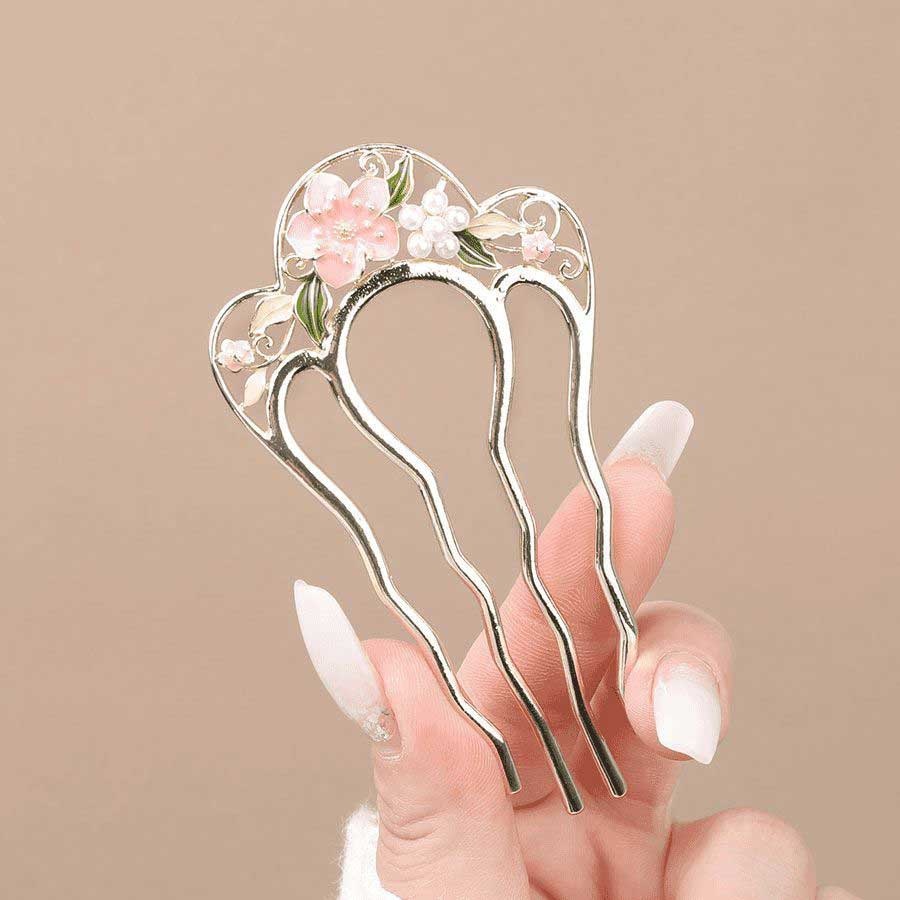 สไตล์จีนแฟชั่น Classy Hairpin โบราณ Simple Elegant High-End Hairpin