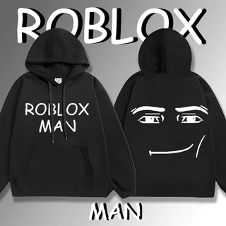 2024 ใหม่ Hoodie Unisex เสื้อคลุม พิมพ์ลาย Roblox Man Face Game สําหรับผู้ชาย T-shirt เป็นกลาง