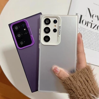 เคสผิวด้าน สำหรับ SAMSUNG A06 A16 A36 A07 S24FE A55 A35 A25 A15 5G A05 A05S A04S A13 5G S24 Fe Plus Ultra 049