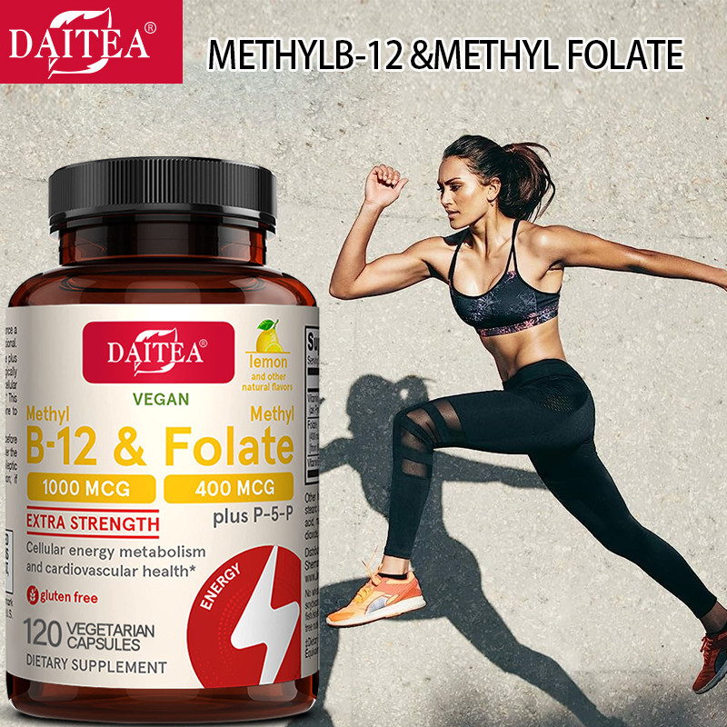 Methyl B-12 และ Methylfolate - Bioactive Vitamins B12 และ B9 - รองรับการผลิตพลังงาน ฟังก์ชั่นสมองและ