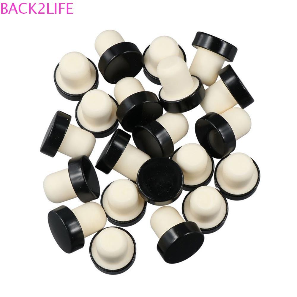 Back2life 10/20 ชิ้น T-shaped Stopper Cork, อลูมิเนียมด้านบนไม้ขวด Stoppers, ที่มีประโยชน์เปลี่ยนได้ Universal Reusable Wine Caps ปิดผนึกปลั๊กขวดแก้ว