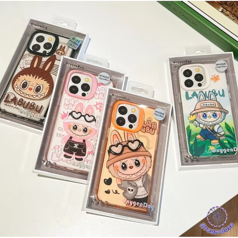 แนวโน้มการ์ตูนป๊อปมาร์ทน่ารักบับบูคู่รักนุ่ม เคส Samsung A05s A15 A14 A05 A06 A50 A51 A55 A52 A13 A03s A32 A30 A35 A03