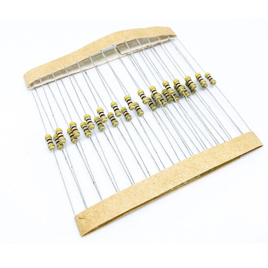 ตัวต้านทาน 470 โอห์ม 10,30,50,100 ตัว Resistor 470 Ohm x10 x30 x50 x100 pcs R470