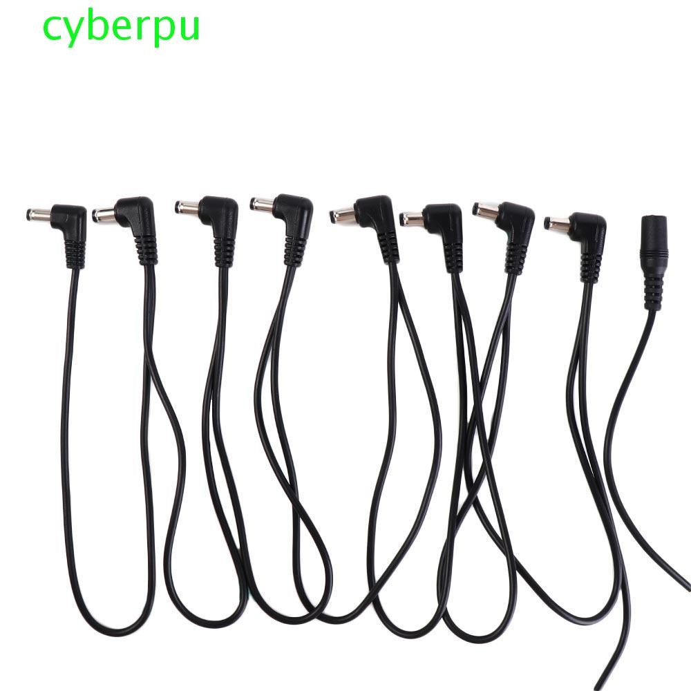 Cyberpullse Daisy Chain Cable, 1 ถึง 2 3 5 6 8 10 Ways 9V DC Guitar Pedal Power Cord, Power Supply Splitter Power Cord 1 ถึง 8 Copper Guitar Pedal Chain Guitar Accessories