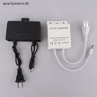 AA AC/ 12V 2A 2000ma กล้องวงจรปิดแหล่งจ่ายไฟ adaptor กันน้ํากลางแจ้ง EU US Plug Adapter Charger สําหรับกล้องวงจรปิดกล้องวิดีโอ TH