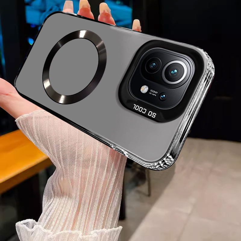 11 Lite Xiaomi 11 Lite 5G NE เคสโทรศัพท์กันชน Anti-Slip Soft Edge แฟชั่นแม่เหล็กดูดแหวนกันกระแทก YBPYWCXQ ราคา ถูกที่สุด ดีลบีเคเค แกลเลอรีภาพที่ 2
