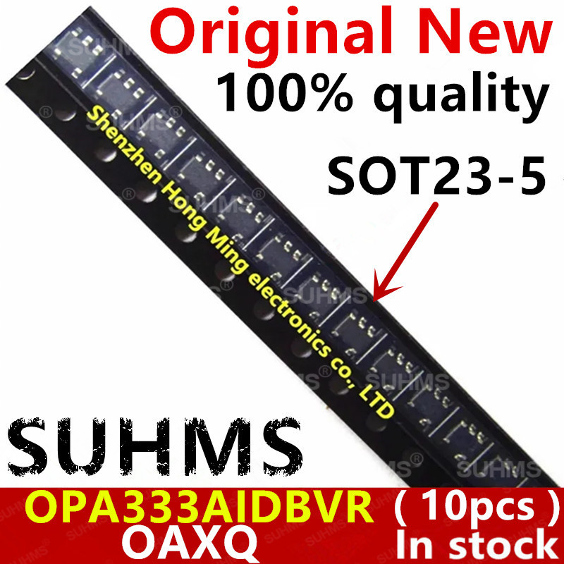 (10 ชิ้น) 100% ใหม่ OPA333AIDBVR OPA333 OAXQ sot23-5 ชิปเซ็ต