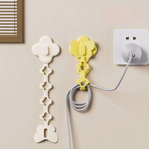 888 เครื่องม้วนสายไฟ ติดผนัง ที่เก็บสายไฟ คละสี  ที่ม้วนเก็บสายไฟ – โปรปัง