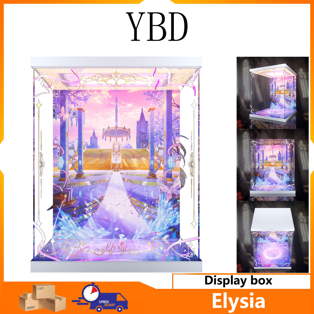 【YBD】Elysia Herrscher of Human：Ego 1/7 Static Figure Acrylic Display box YBD & miHoYo