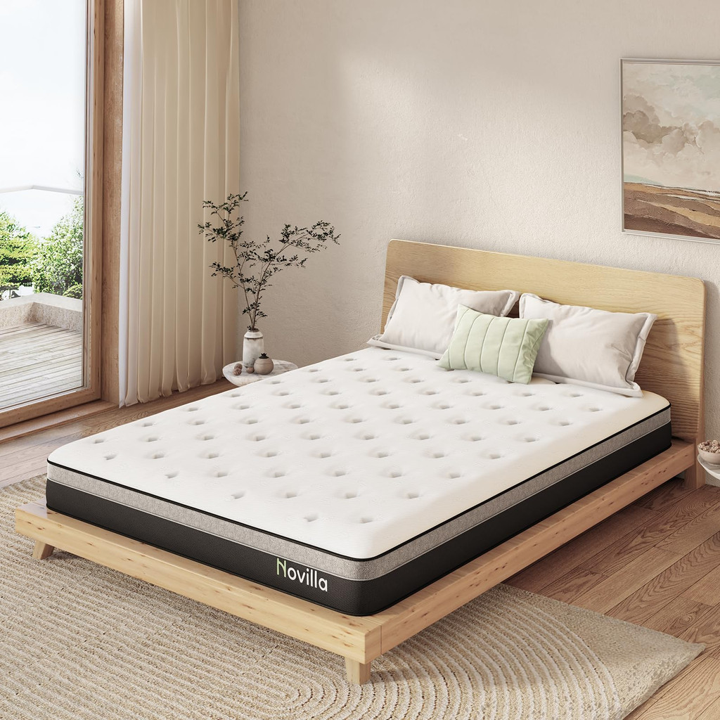 [ส่งตรงจากประเทศญี่ปุ่น]Novilla ที่นอน มัตลาสพ็อคเก็ตคอยล์ ที่นอนเบด แข็ง ทนทาน โฟมอัดแน่น สปริงคุณภ