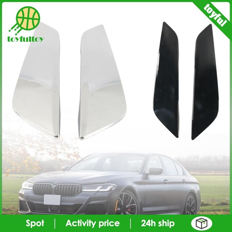 บังโคลนด้านข้าง Vents Trim เปลี่ยนอะไหล่รถยนต์สําหรับ BMW 530i 2017-2023 540i 2017-2022 M550i 2018-2
