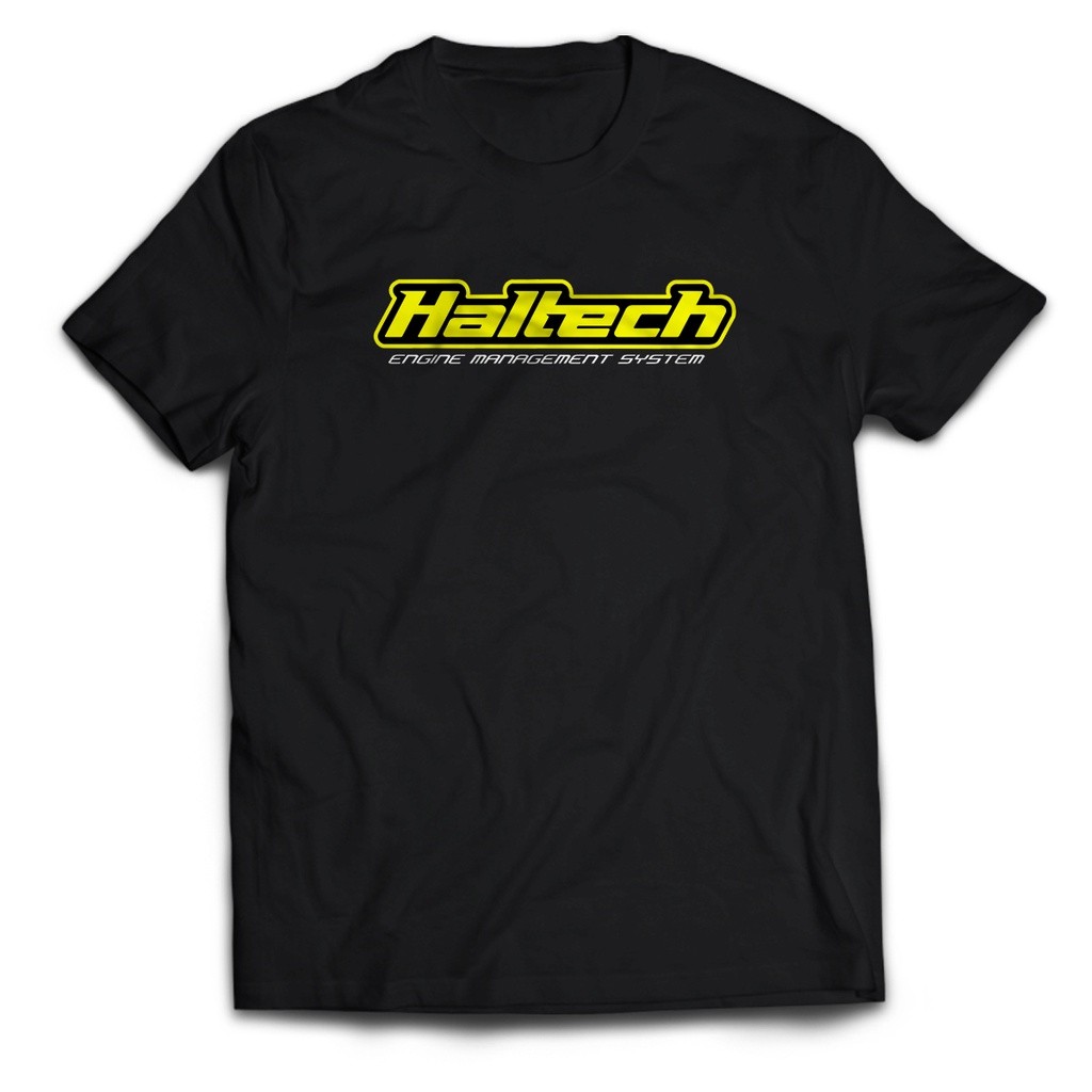 HALTECH เสื้อยืดรถแข่งผู้ชายผู้ใหญ่ท็อปส์ซู Unisex PageKaos