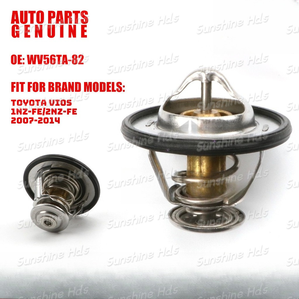 เทอร์โมสตัทสําหรับTOYOTA VIOS 1NZ-FE/2NZ-FE 2007-2014 WV56TA-82