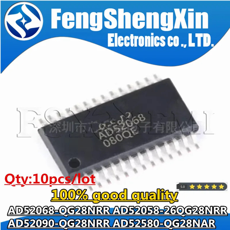 5 ชิ้น AD52058-26QG28NRT AD52068-QG28NRR AD52058-26QG28NRR AD52090-QG28NRR AD52580-QG28NAR AD52068 A