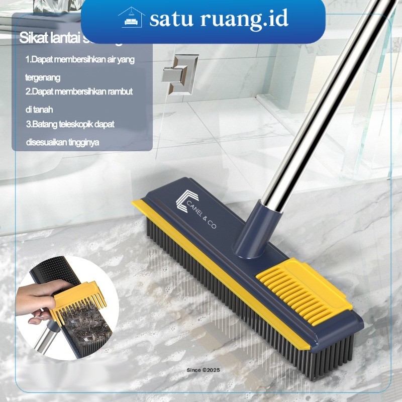 SatuRuang.Id - แปรงดันพื้น / แปรงขัดห้องน้ํา เครื่องมือแปรงจับห้องน้ํา (CANEL & CO)