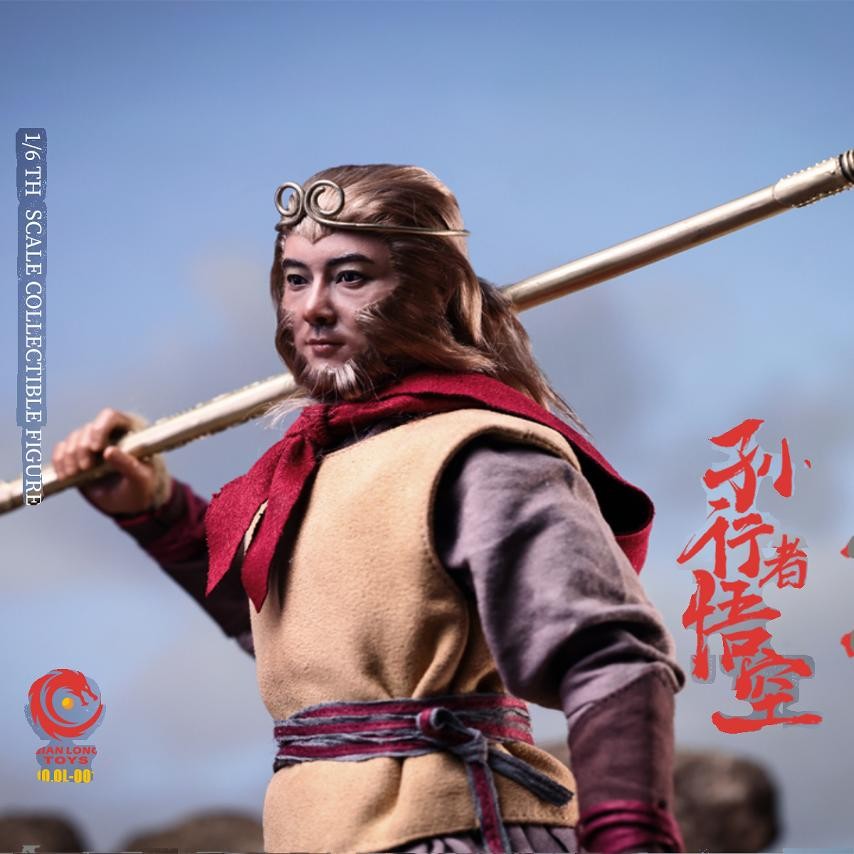 ยี่ห้อใหม่แท้ QIANLONG ของเล่น NO.QL-001 1/6 Sonwalker Goku รูปสะสมเครื่องประดับ