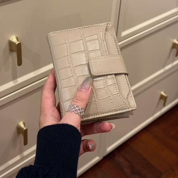 lanyard cardholder cardholder perota ลายหินเกาหลีเรียบง่ายระดับไฮเอนด์กระเป๋าสตางค์กระเป๋าสตางค์กระเ