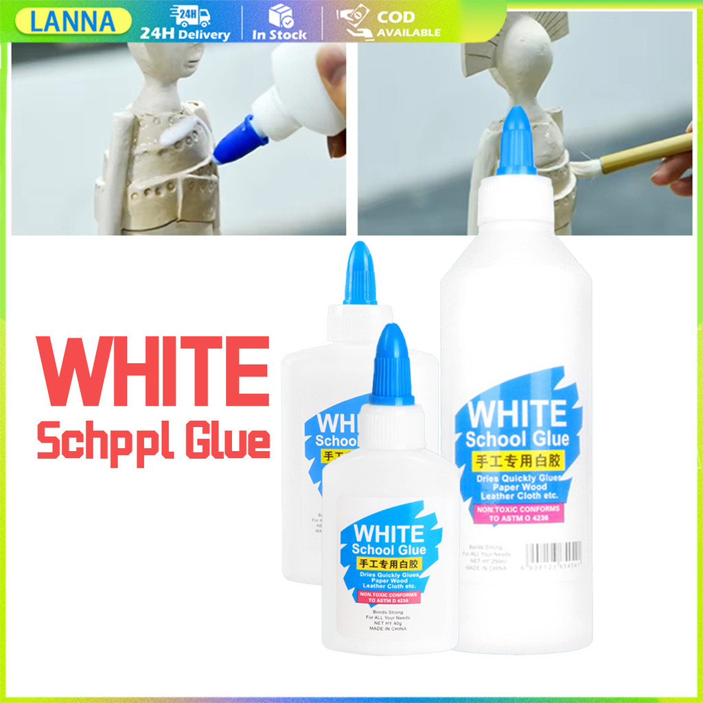 ร้านอยู่ที่ไทย 250ML กาวติดงาน diy แฮนด์เมด สำหรับติดดินปั้น โมเดล งานคราฟ ติดผ้า