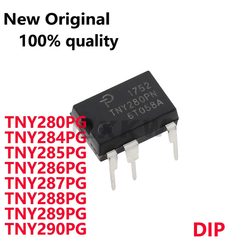 1-5PCS TNY280PN TNY284PG TNY285PG TNY286PG TNY287PG TNY288PG TNY289PG TNY290PG DIP Power การจัดการชิ