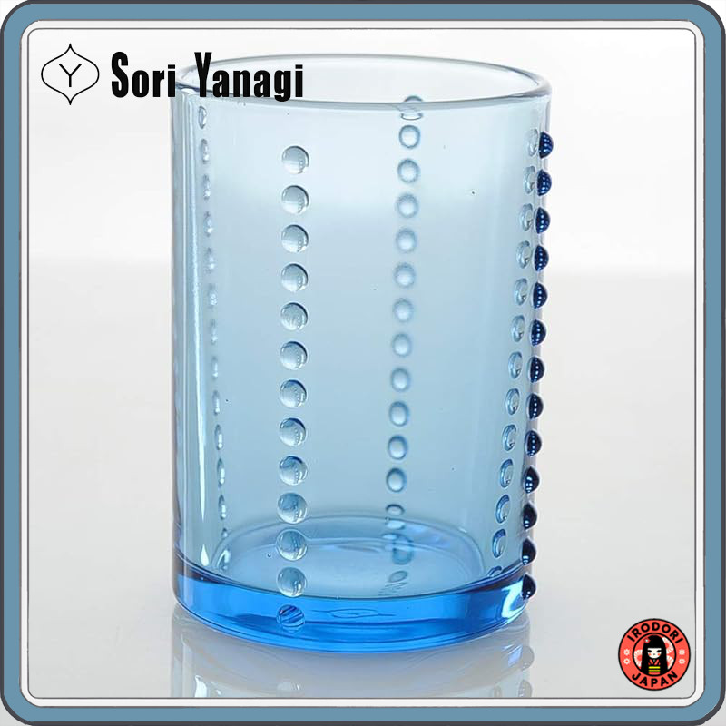 Sori Yanagi Y Glass (L) Blue Hirota Glass [YS-2BL]