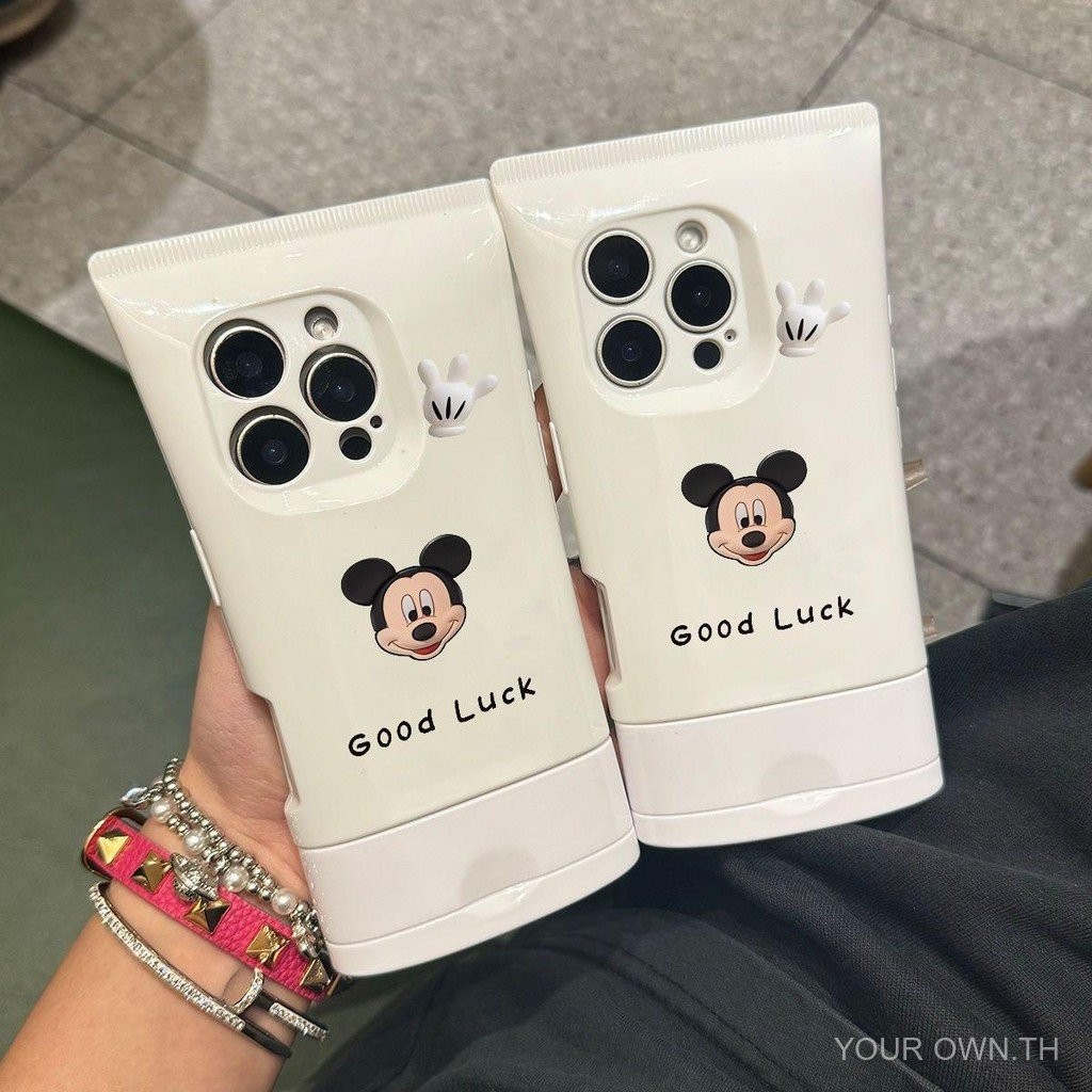 Mickey Avatar Hand Cream Facial Cleanser สําหรับ iphone 15 16 13 11 14 12 16PROMAX XR 14PRO XS 7PLUS