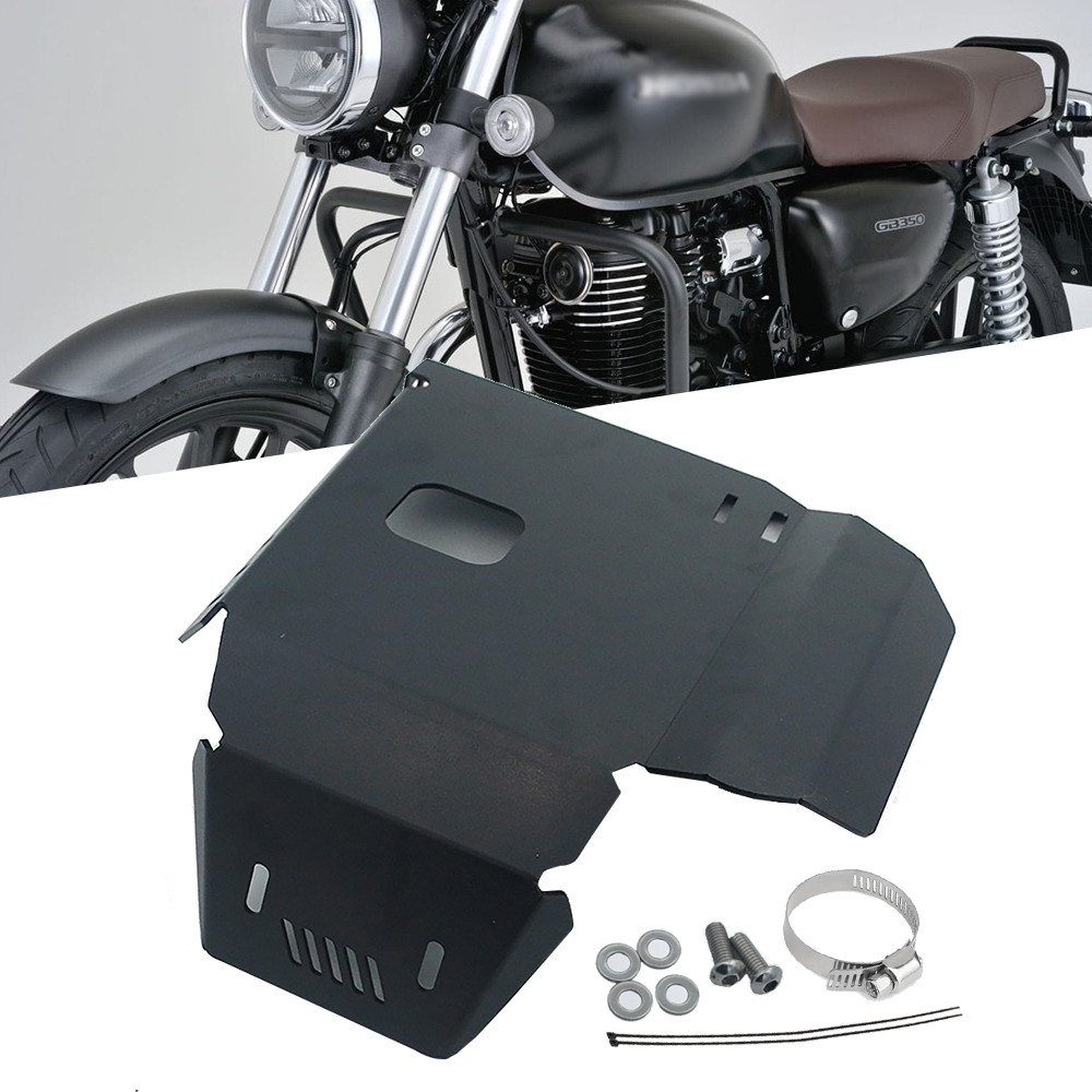 GB 350 350S แชสซีเครื่องยนต์ Guard ด้านล่างแผ่นลื่นไถลกรอบล่างสําหรับ HONDA CB350 CB350RS gb350 gb35
