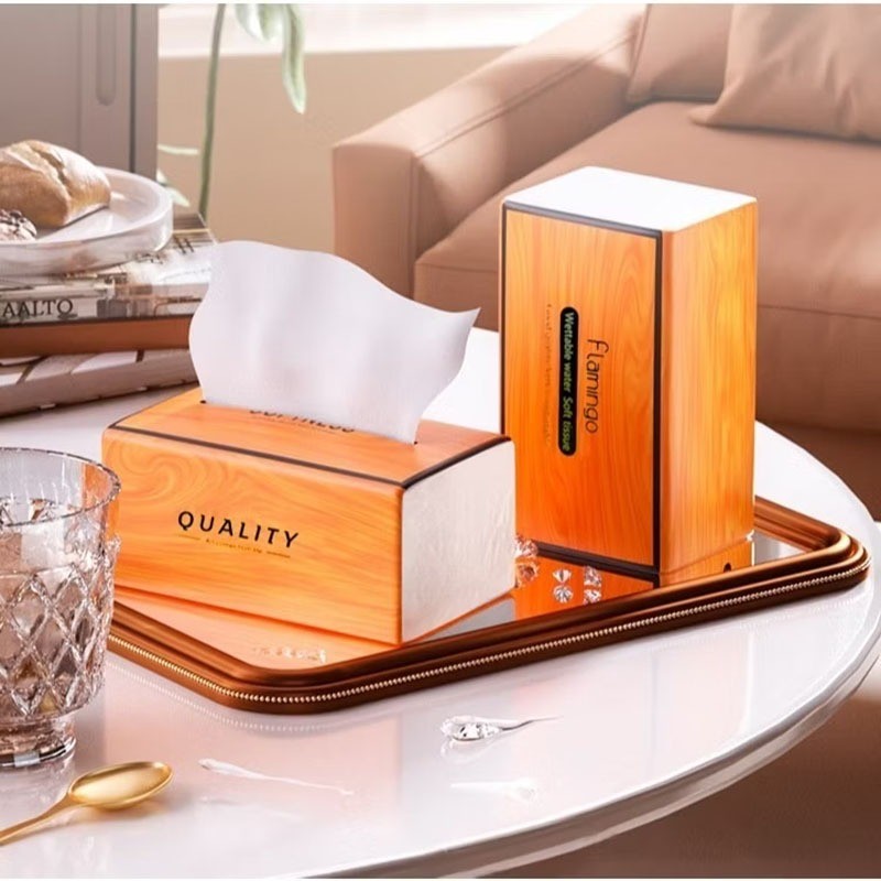 ZZ HOME ลายนกฟลามิงโก GB/T 20808 กระดาษชำระเนื้อนุ่ม ชนิดเบาะลม กระดาษบาง 4 ชั้น ความหนา 420 แผ่น 1 ชิ้น - รูปที่ 6