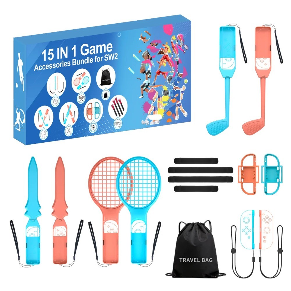 15 in 1 Sports Accessories Set สําหรับ Nintendo Switch 2 รูปที่ 7