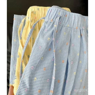 🌟พร้อมส่ง🌟โดปามีน กางเกงลำลองฤดูร้อน ทรงหลวม สบายตัว มาพร้อมเมล็ดพืช