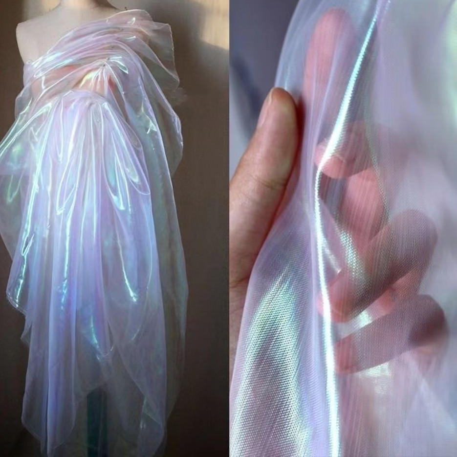 ผ้า Mercerized Organza กว้าง 150 ซม.สำหรับงาน DIY และของตกแต่งปาร์ตี้