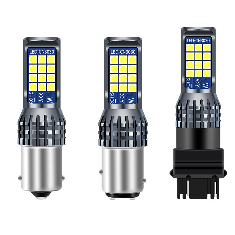 2 แพ็คไฟวิ่งกลางวันสําหรับ Toyota Innova Corolla Cross Fortuner HILUX ไฟเลี้ยวด้านข้าง Super Bright พิเศษ T20 หลอดไฟ LED